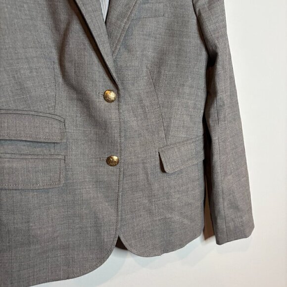 J. Crew grey School Boy blazer jacket - Picture 2 of 6